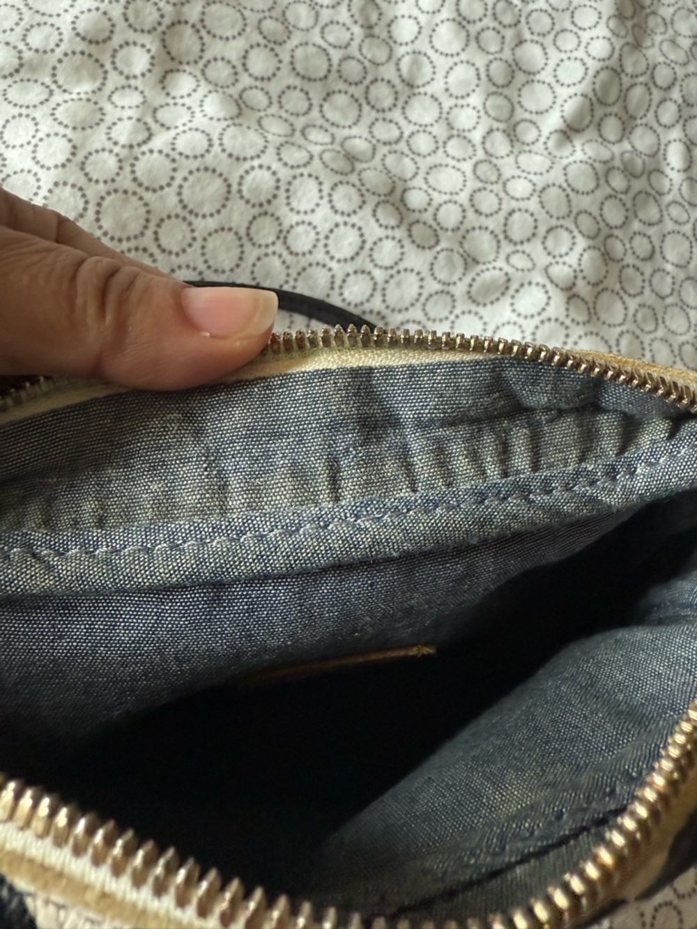 Clare V Black and White Checkered mini Bag - Picture 6 of 6